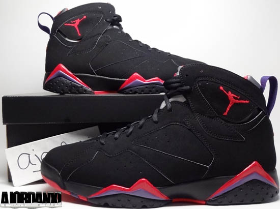 Air Jordan 7 Black And Purple Air Jordan 7 Black And Purple