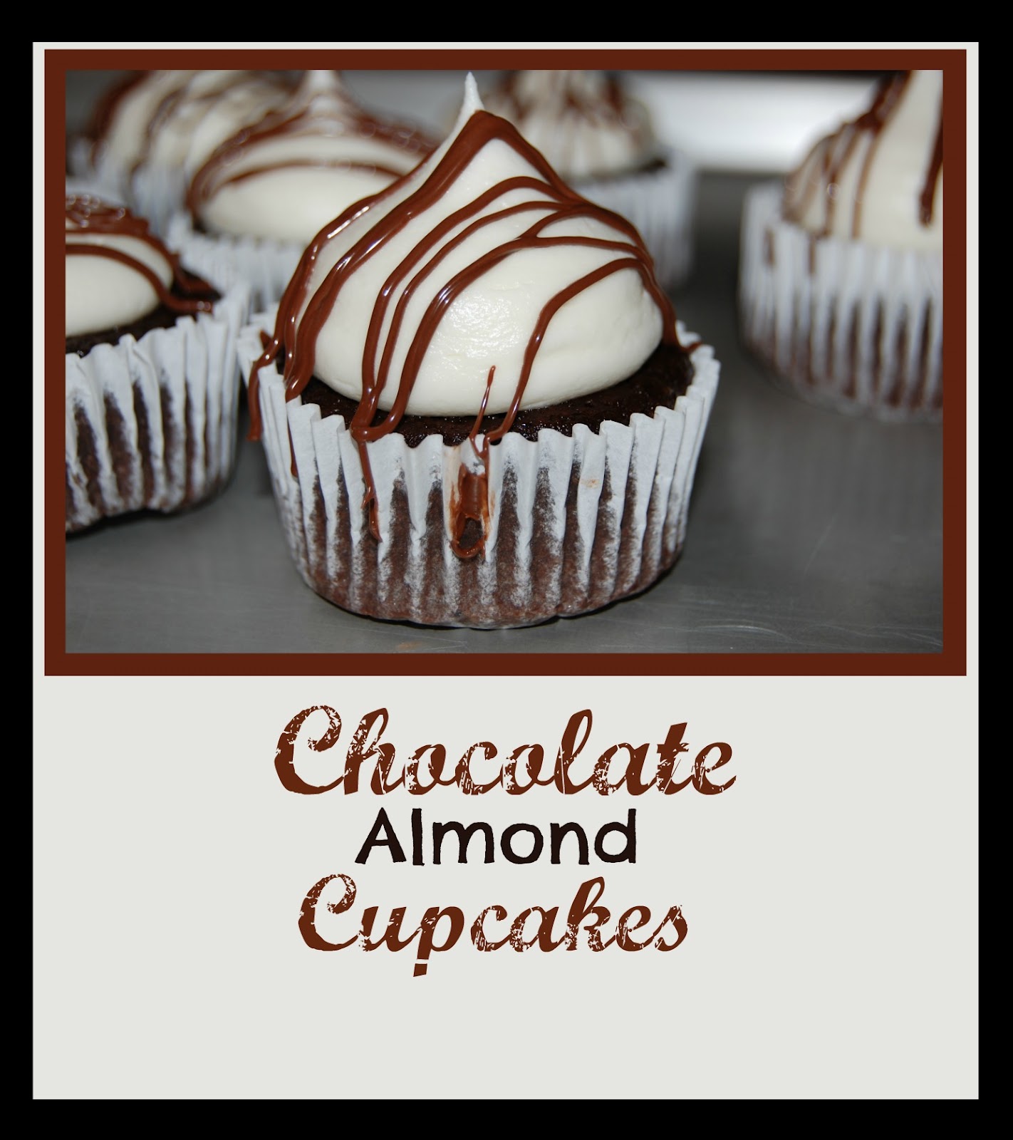 Cups By Kim Chocolate Almond Cupcakes {top secret ingredient}