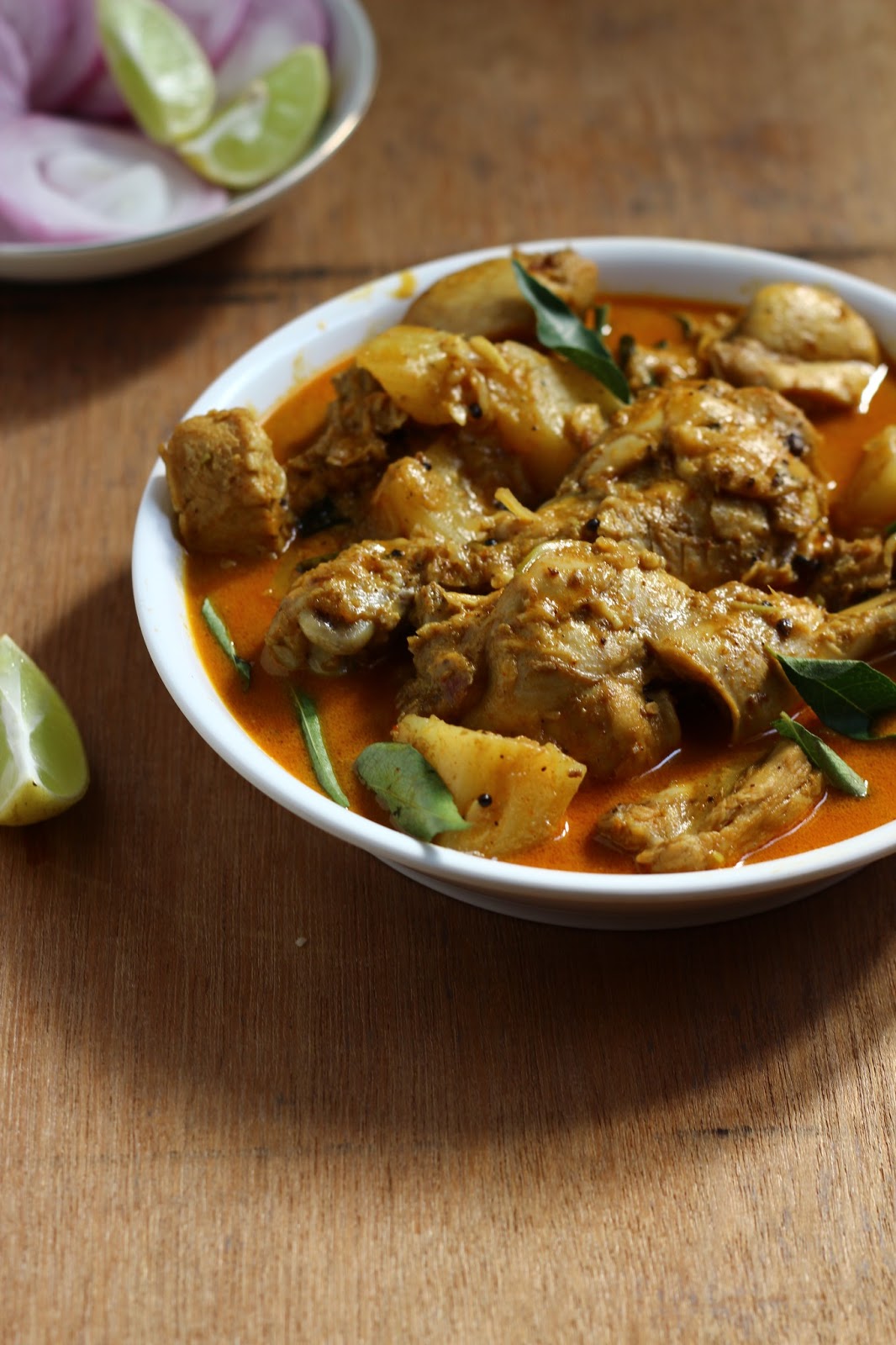 A Bit of This and A Bit of That Kerala Style Chicken Curry with Thick Gravy