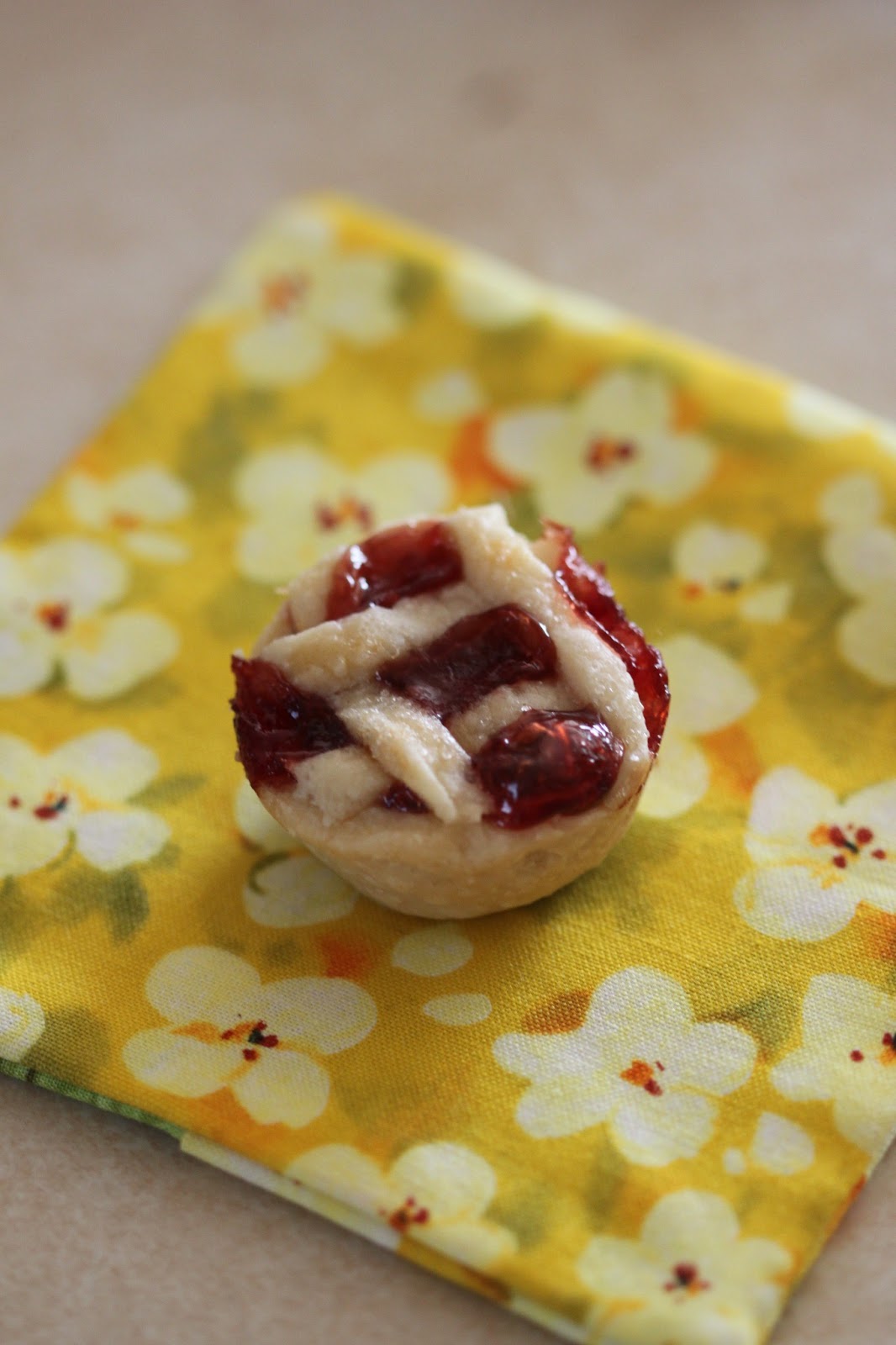 Tortillas and Honey Peanut Butter and Jelly Baby Lattice Pies
