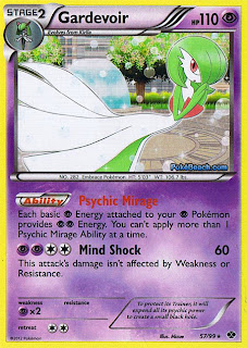 Gardevoir Next Destinies Pokemon Card