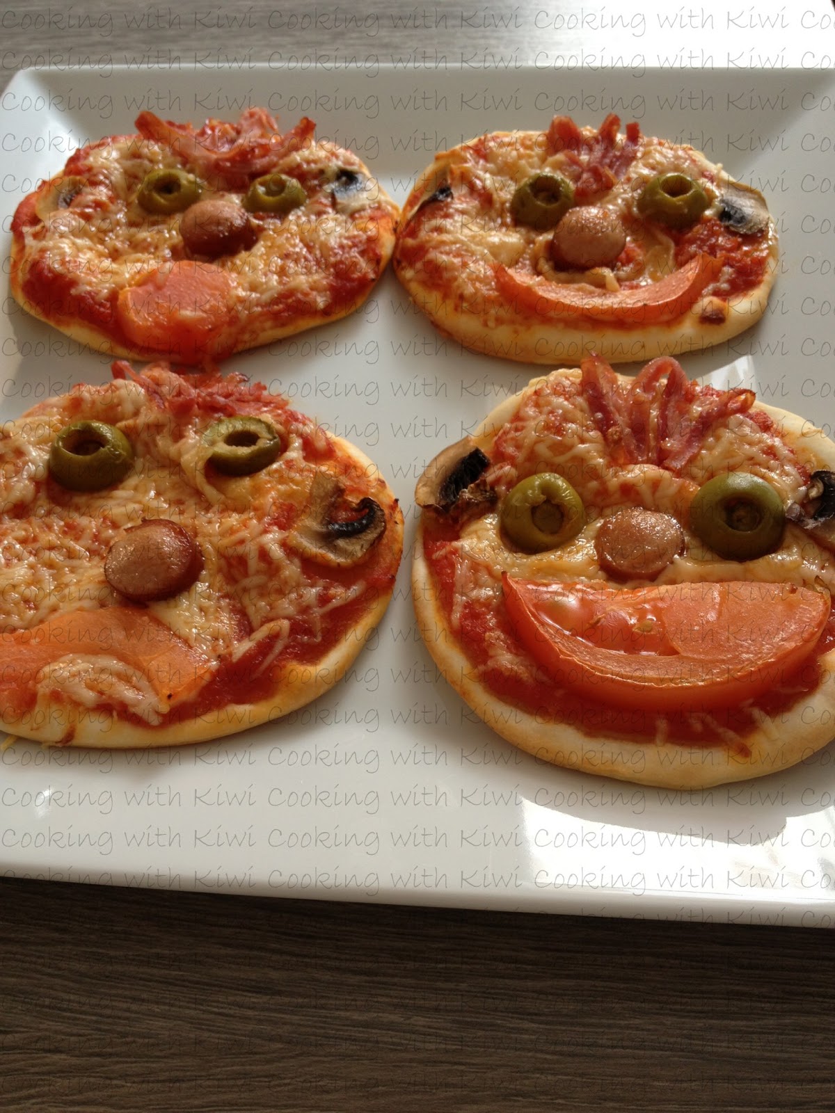 Cocina Para Niños: Diverpizzas
