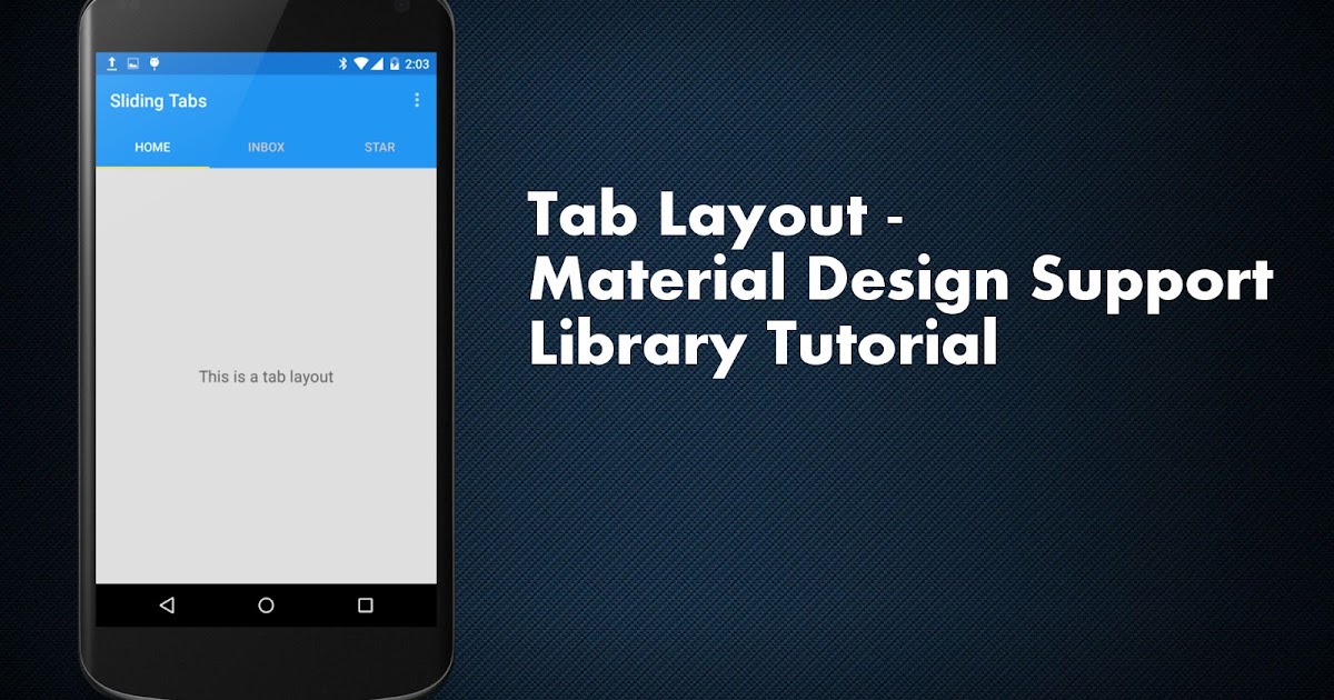 android tabs