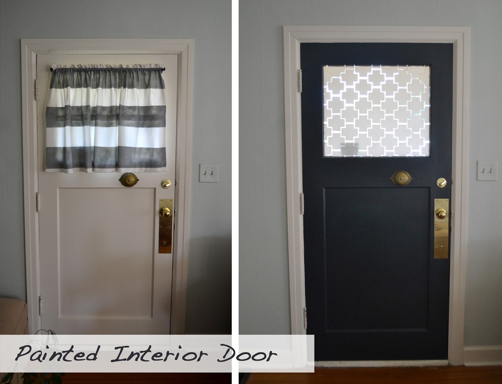 a home in the making: {renovate} painted interior front door a home in the making: {renovate} painted interior front door