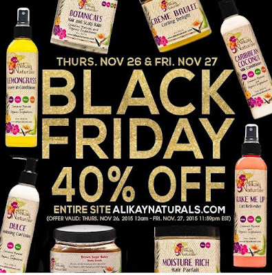 Natural hair black friday 2015