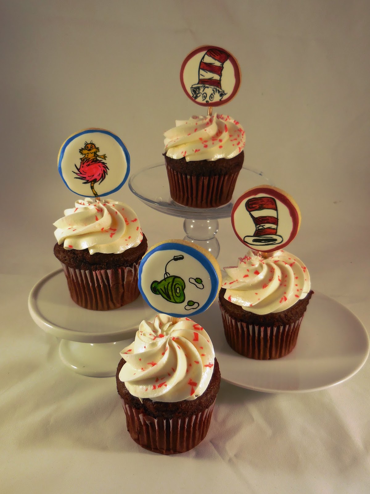Something Sweet Dr Seuss Cupcake Toppers