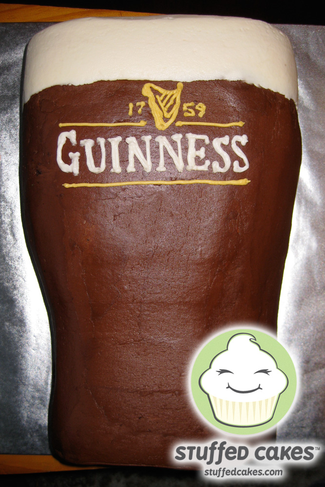 Stuffed Cakes Guinness Groom's Cake