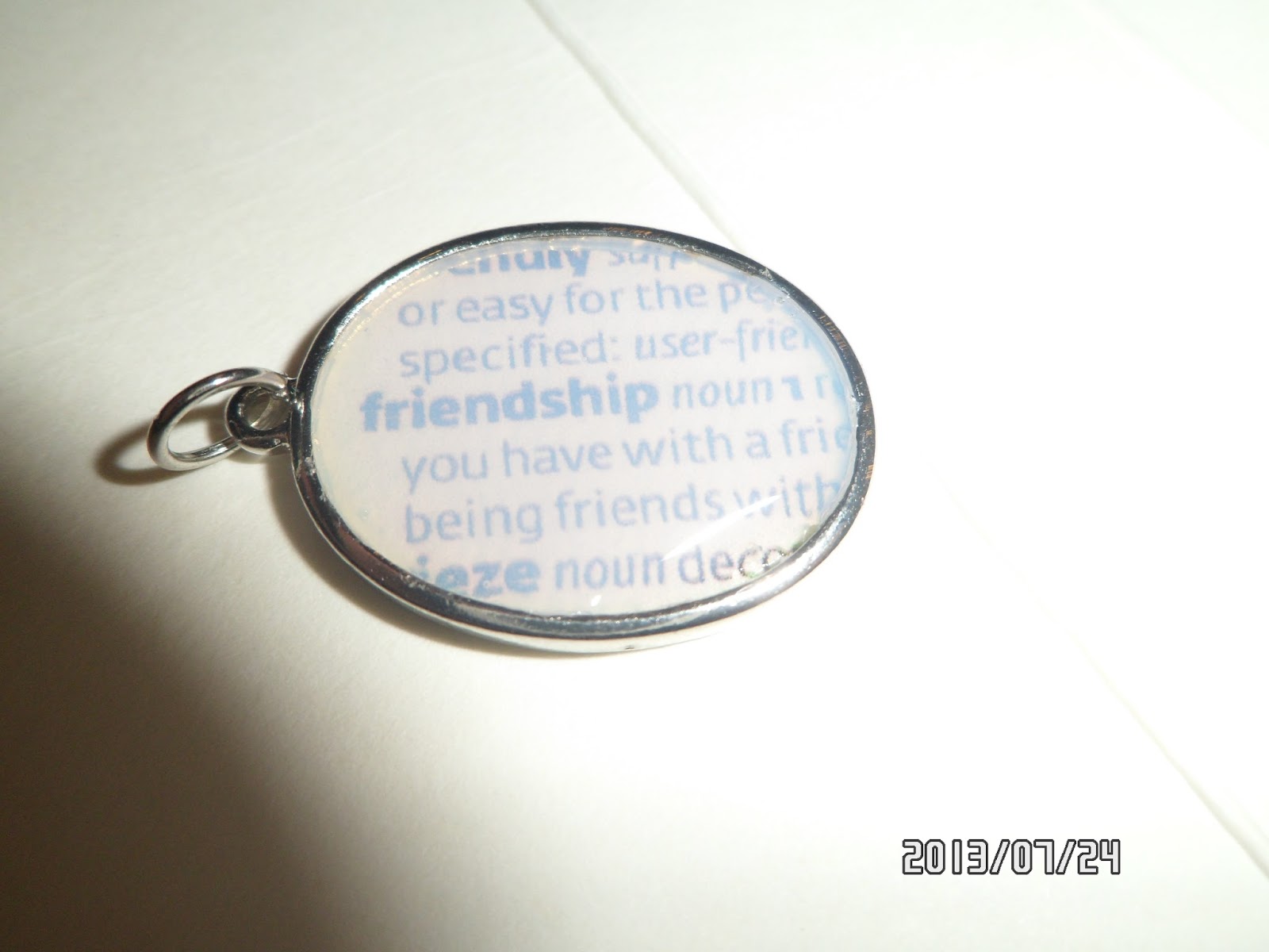 Beauty by a Geek Dictionary Necklace