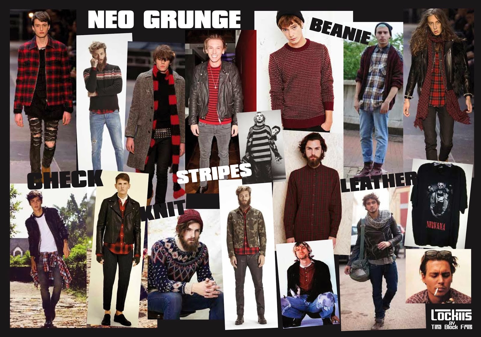 Trendy by Dirah: Grunge Fashion: It’s not Goth, it’s Grunge!