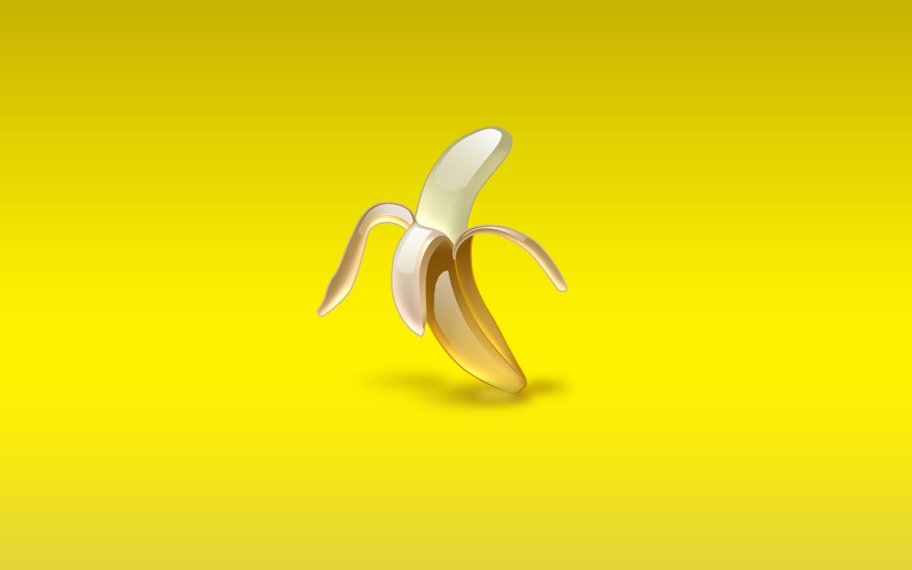 Cartoon Banana Wallpaper