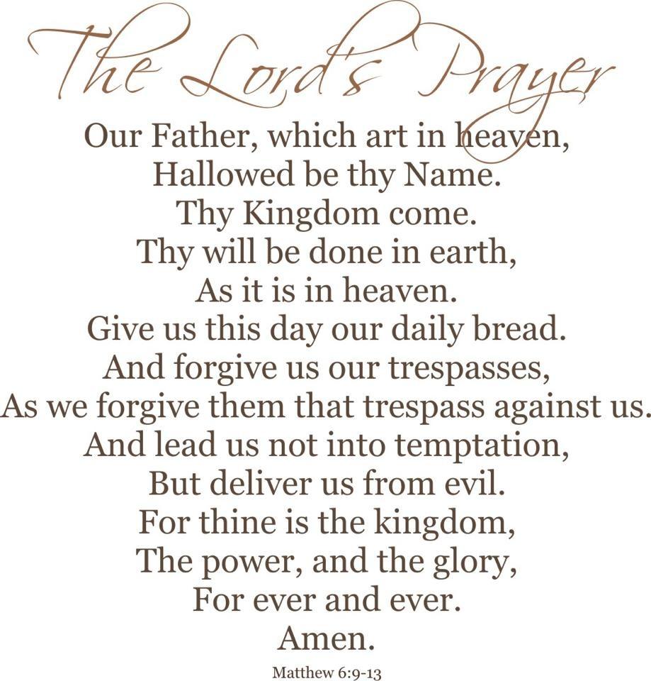 Superb image with regard to printable lords prayer Decisive image with printable lords prayer