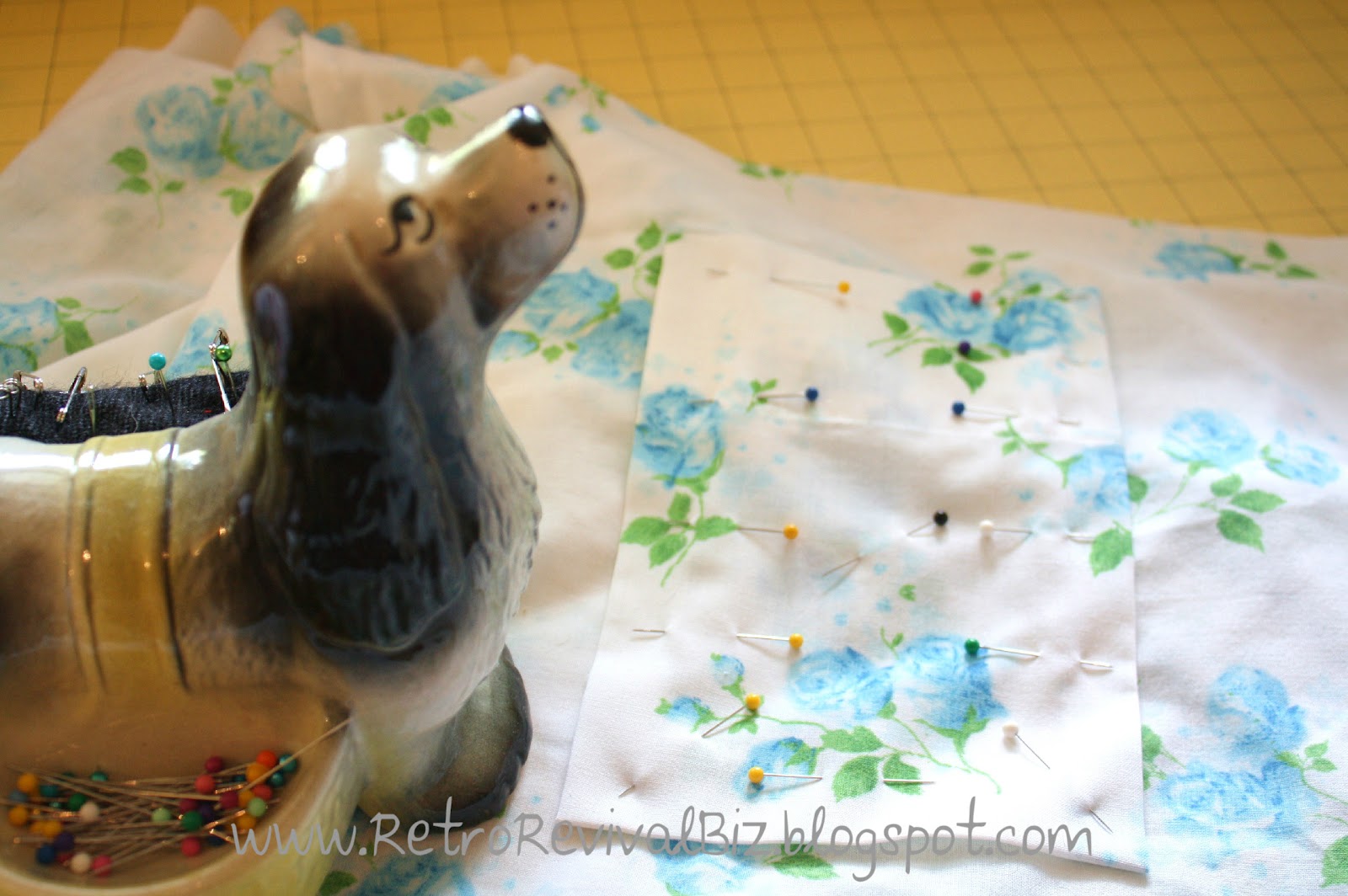 Retro Revival Shopping Cart Liner Tutorial