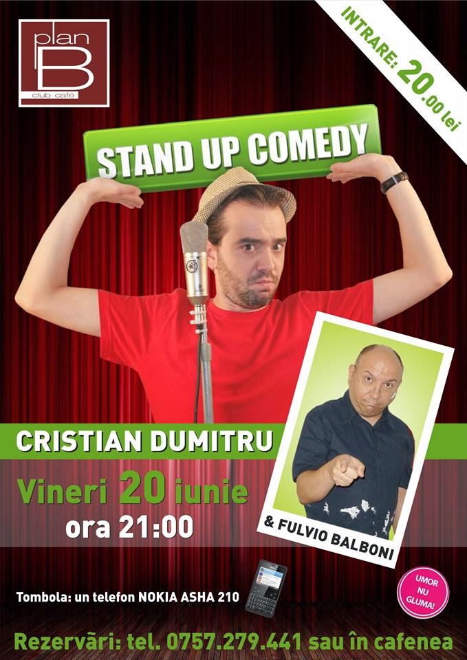 Stand-Up Comedy Bistrita Vineri Stand-Up Comedy Bistrita Vineri 2014