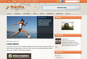 Magic Blog Blogger Template