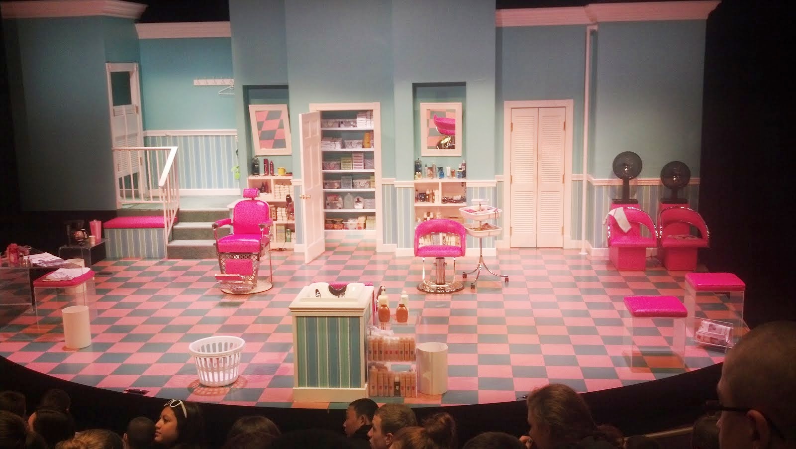 Parker in Washington D.C. Shear Madness