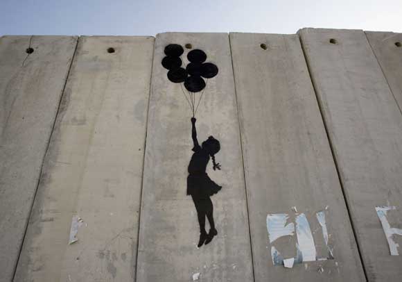  Banksy West Bank Barrier 