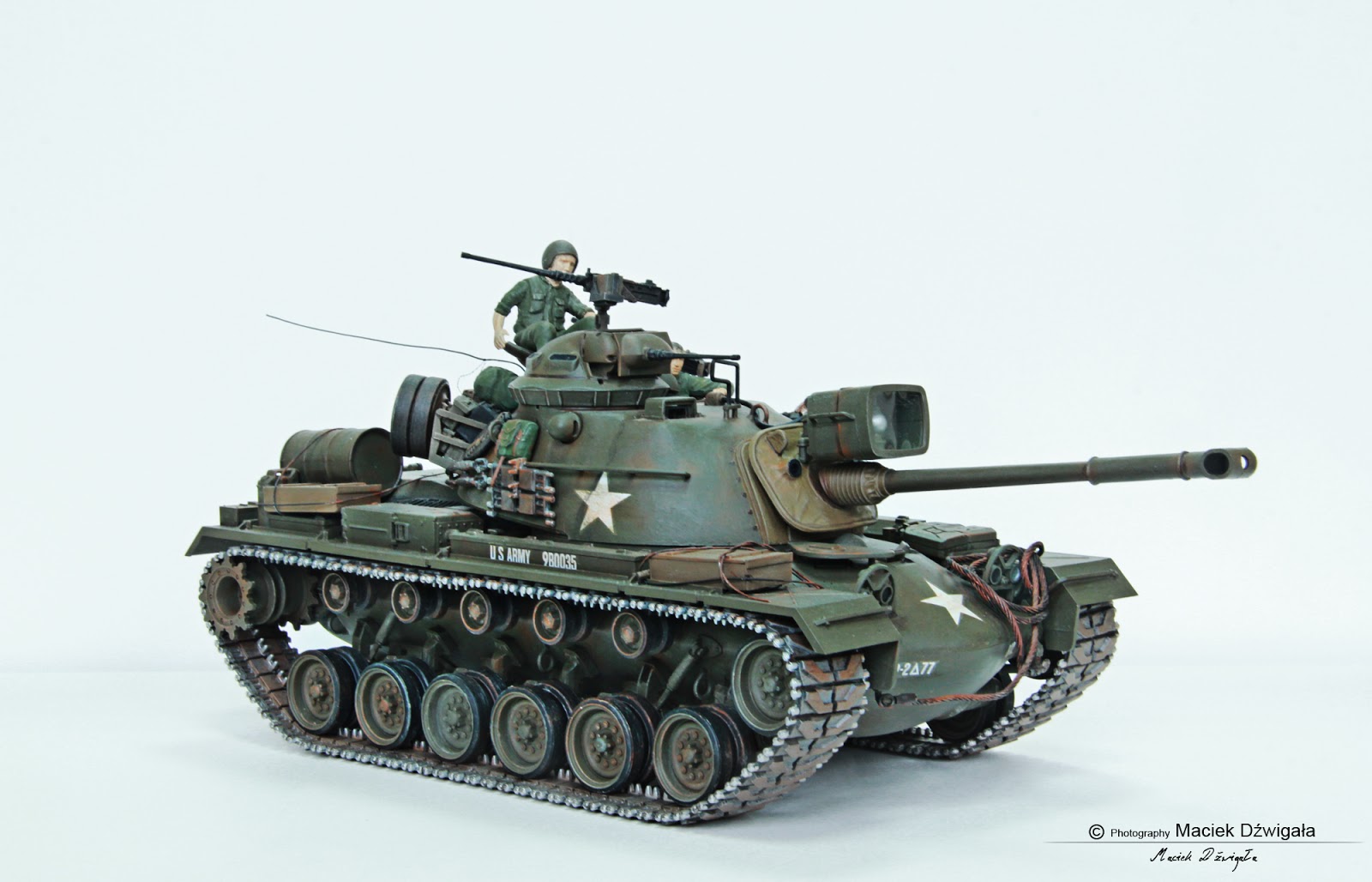 Modelarstwo przez małe "m" M48 Patton 135 Tamiya