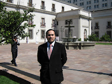 Patio de los Naranjos  interior del Palacio de la Moneda