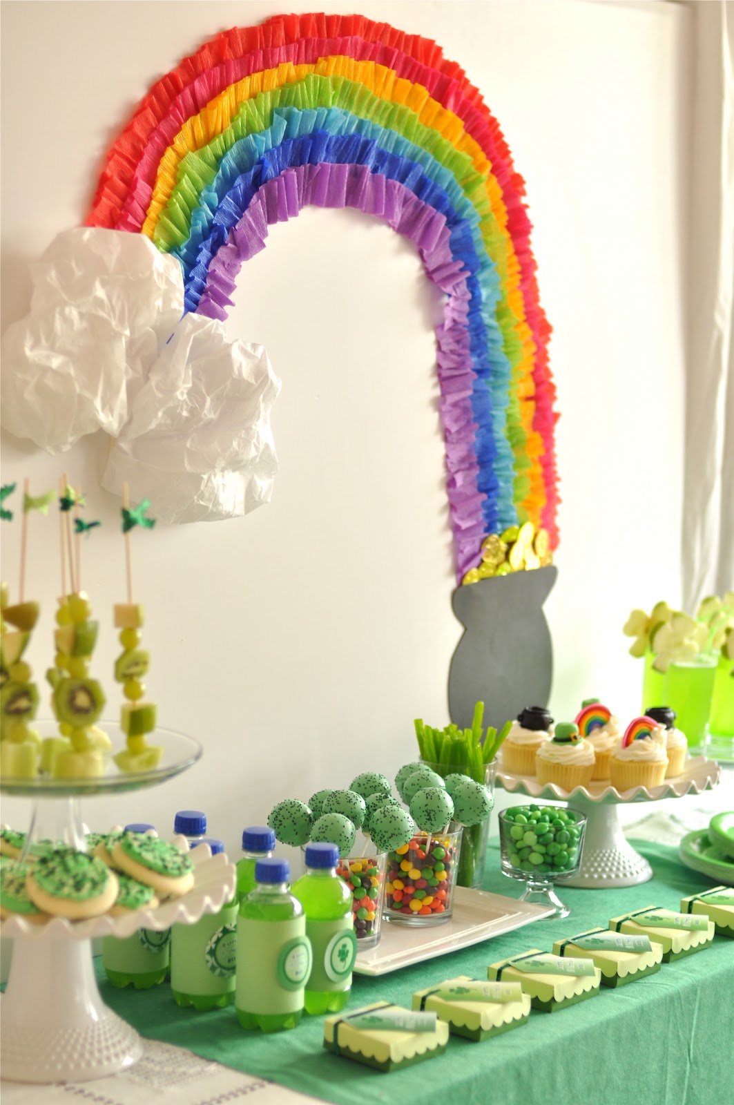 inspiration rainbow party ideas - Creative Juice