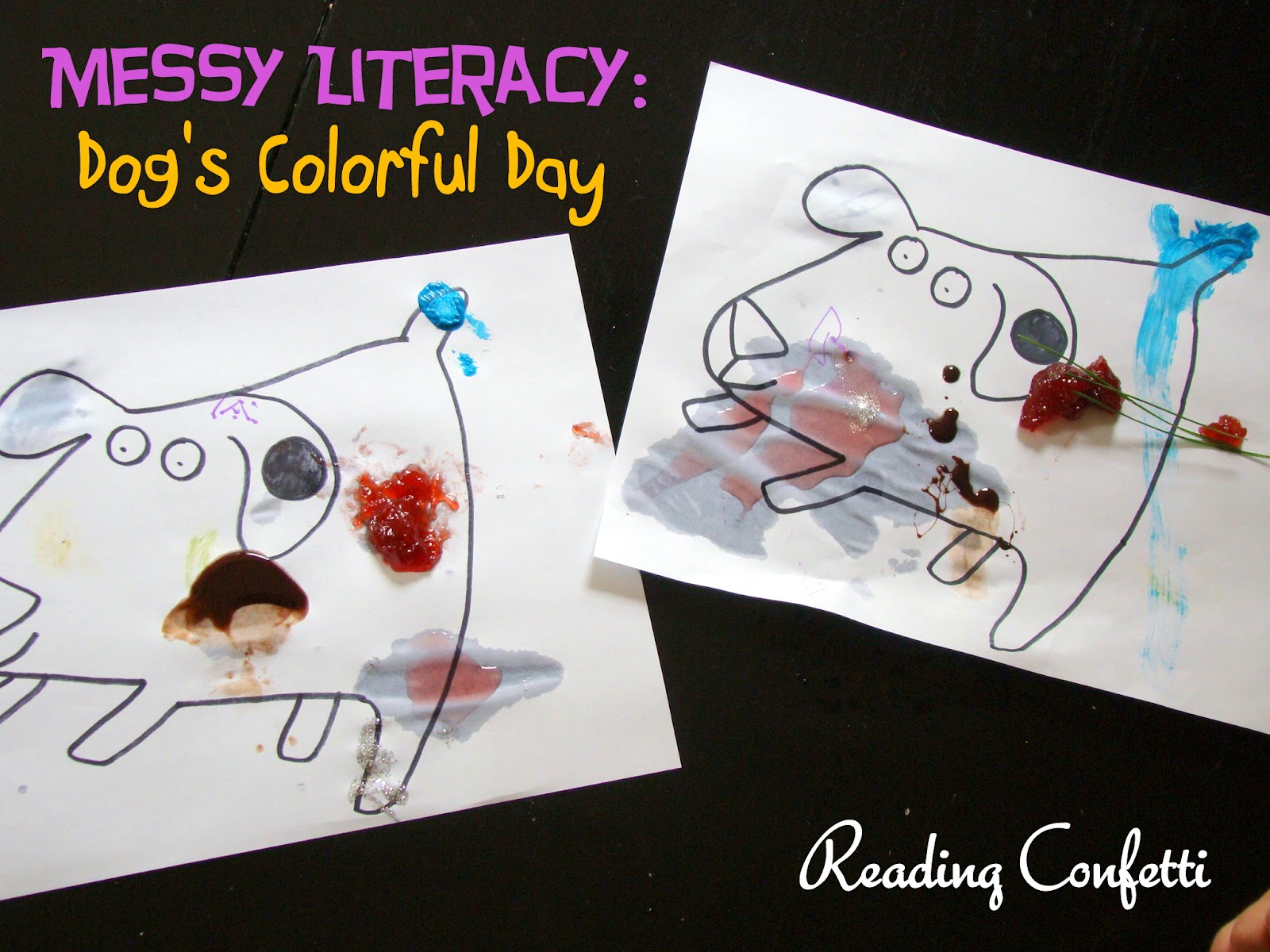 dogs colorful day literacy s colorful day reading confetti dogs colorful day literacy s colorful day reading confetti