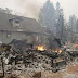 Resident flee burning homes in northern California