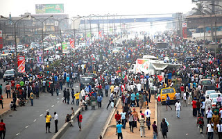 Anti Fuel Subsidy Protesters Lagos