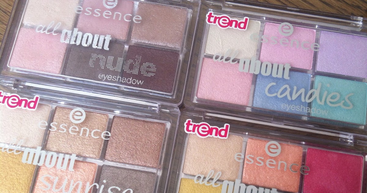 Essence All About... Eyeshadow Palettes Swatches! Amii's pocket full