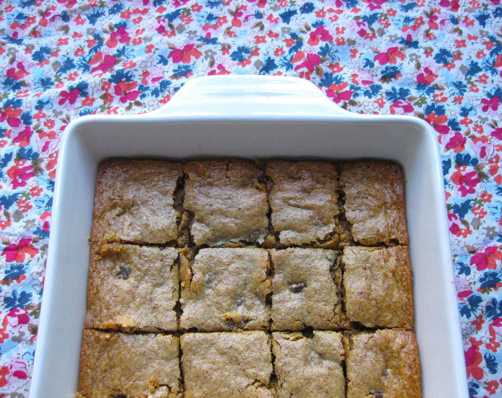 Stew or a Story Almond Blondies (GlutenFree!)