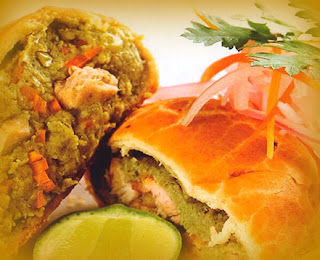 Empanadas rellenas de tamalito Empanadas rellenas de tamalito