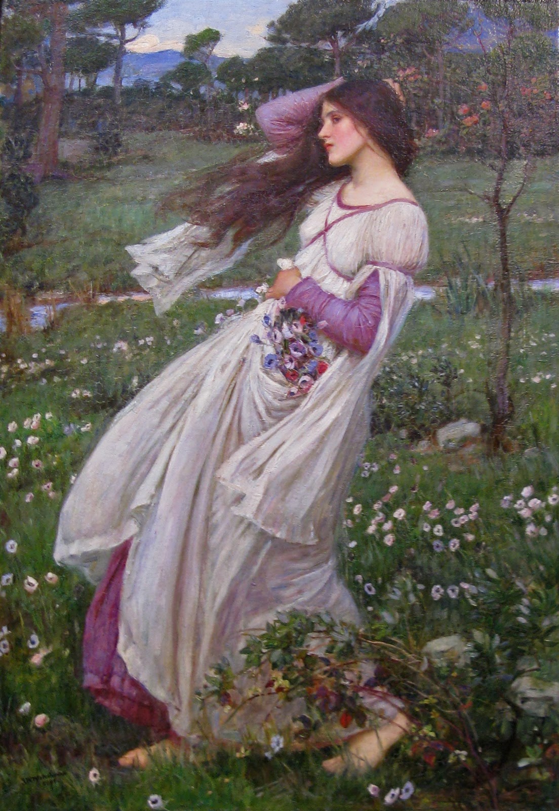 John William Waterhouse Synteza historii i sztuki