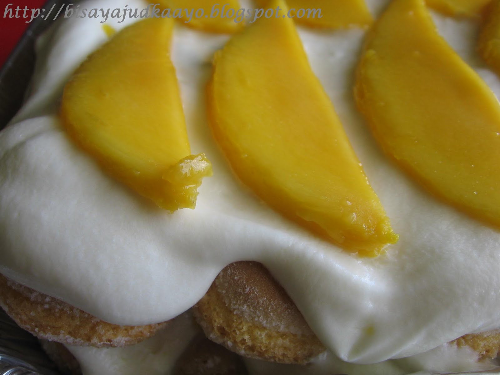 Inato lang Filipino Cuisine and More Mango Refrigerator Cake (April