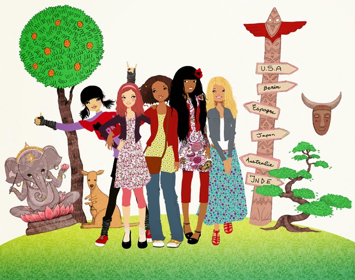 La rencontre des kinra girl