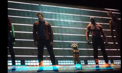 GUARDIANS OF THE GALAXY Comic-Con Footage and Screenshots Leaked