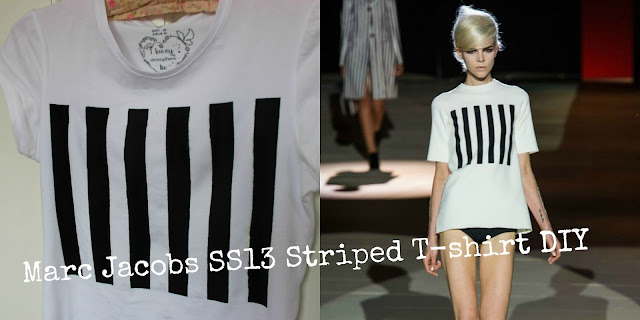 marc jacobs striped tshirt diy marc jacobs striped tshirt diy