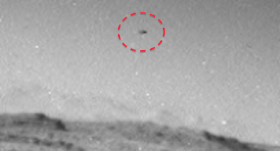 UFO Sightings Mars Alien Creatures Fly In Front Of Mars Rover 2015, UFO Sightings