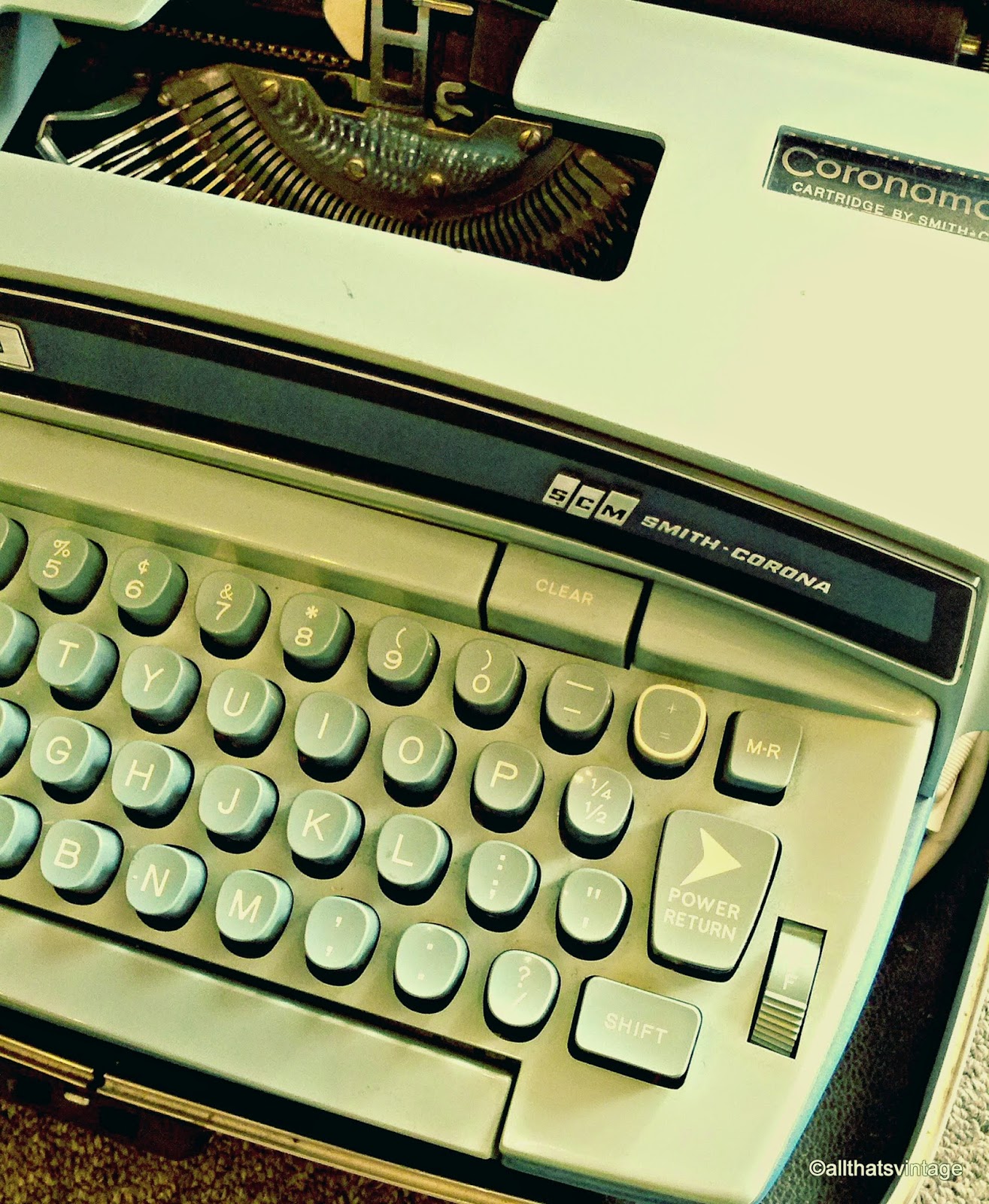 All That's Vintage The (Vintage) Typewriter Saga Featuring Tom Hanks