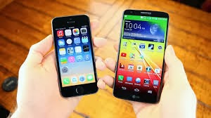 IPhone 5S vs LG G2 IPhone 5S vs LG G2