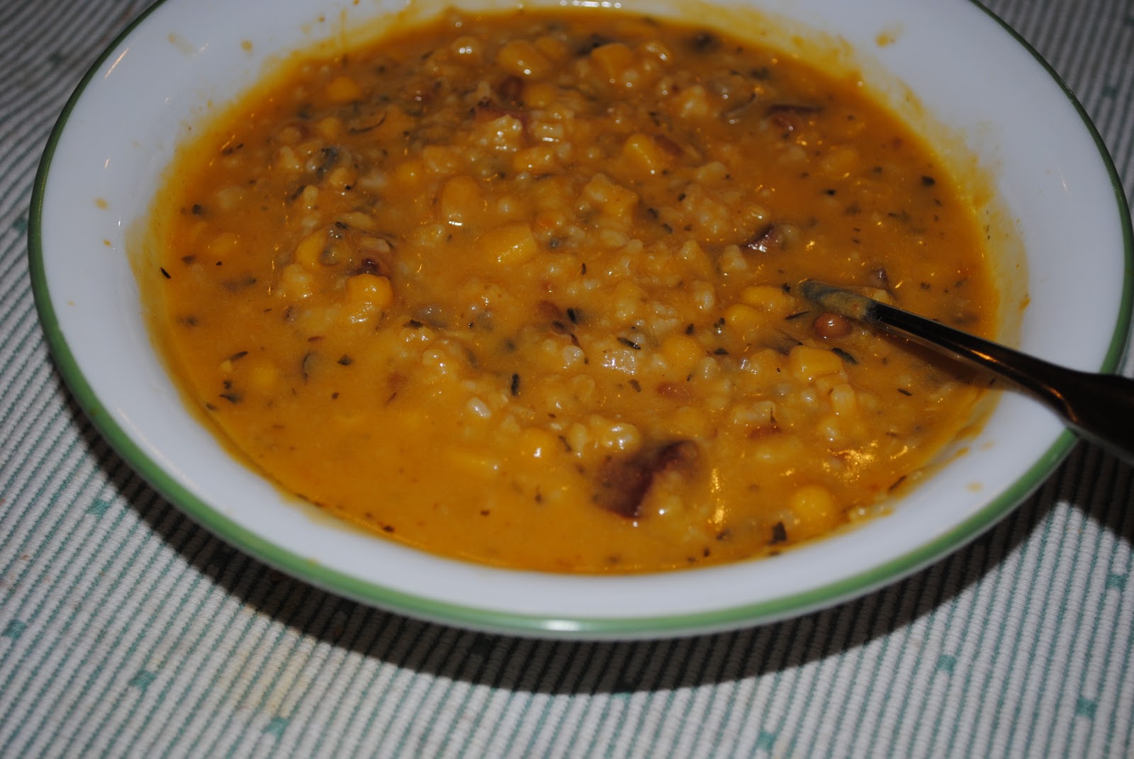 More Sister Stuff Butternut Squash and Wild Rice Soup