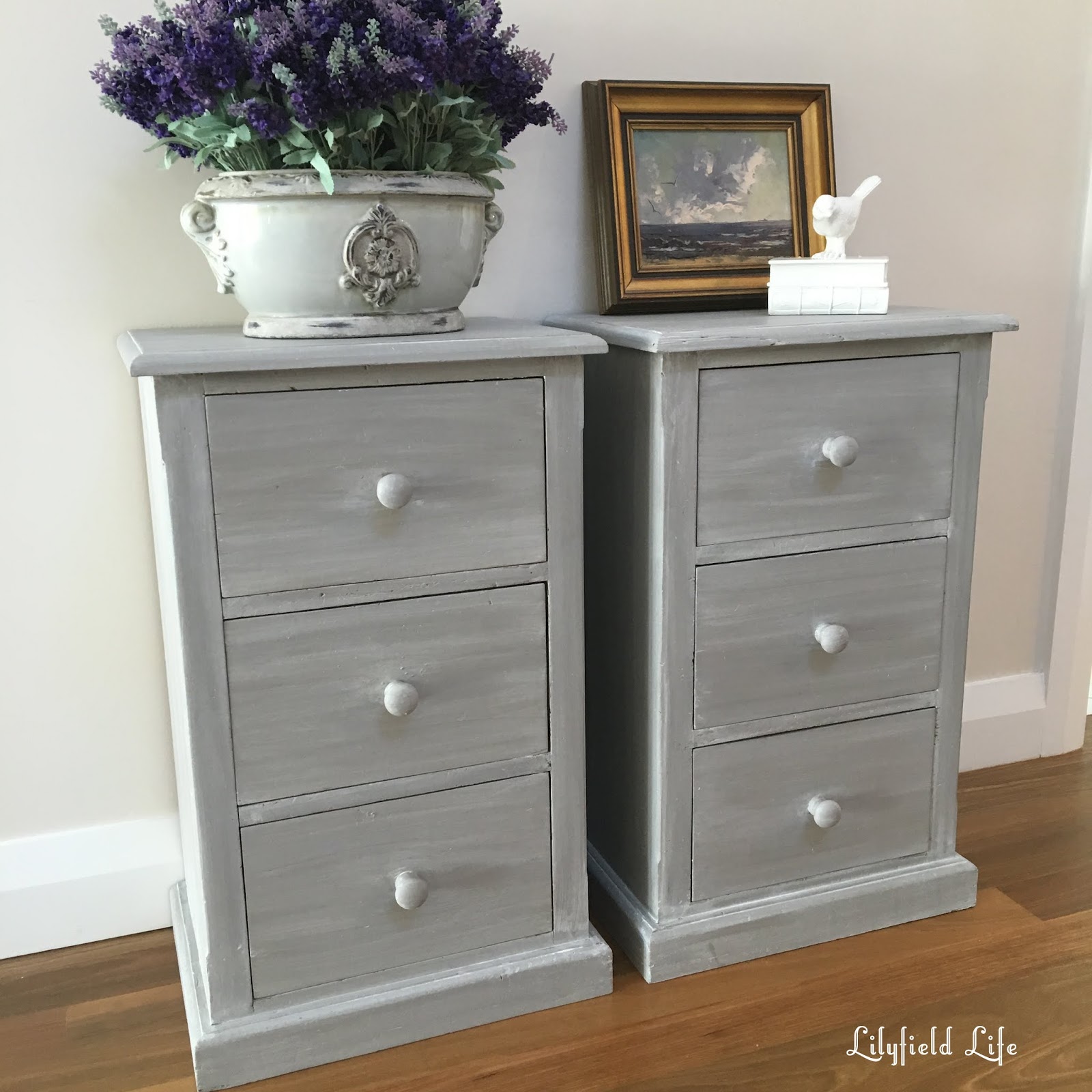 Lilyfield Life The Weekend and Beachy Bedside tables