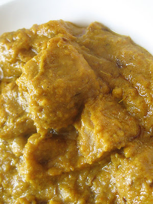 chickpea flour dumpling curry