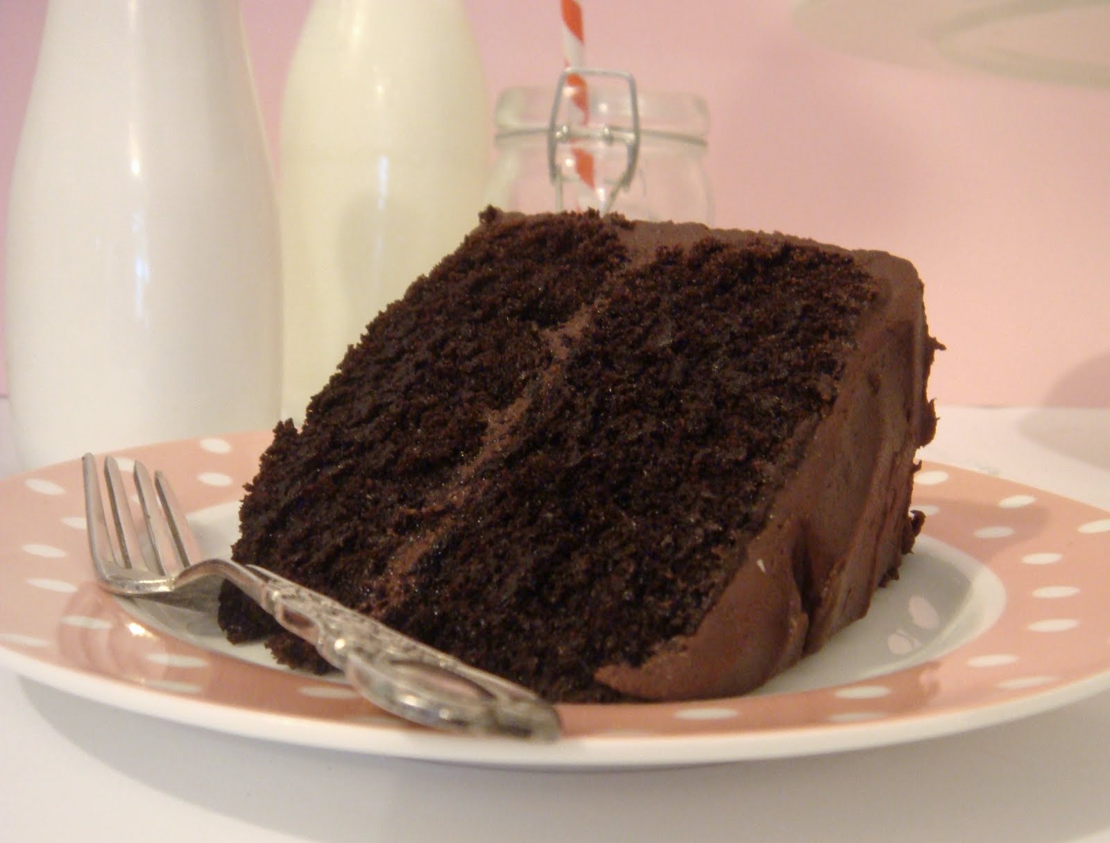 butter hearts sugar Chocolate Cake