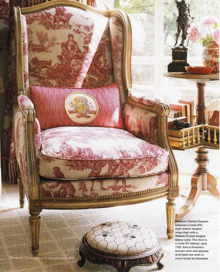 Eye For Design Decorating With Red Toile