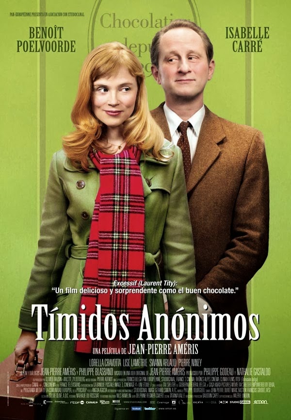 Cartel de 'Tímidos anónimos' cartel, carteles, cine, póster, película