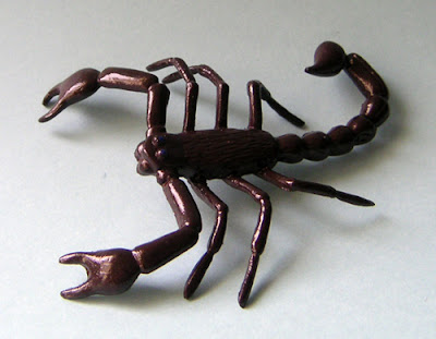 plastic scorpion toy