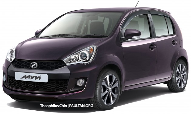 Wajah Baru Perodua Myvi Facelift 2015 Wajah Baru Perodua Myvi Facelift 2015