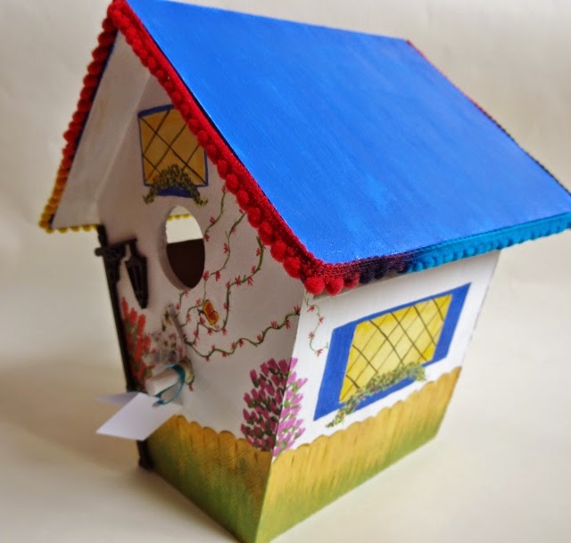 Bird House Painted Bird House Online