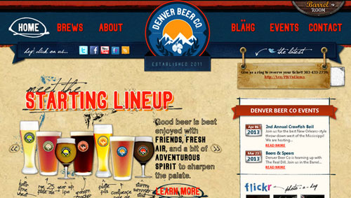 beverage website