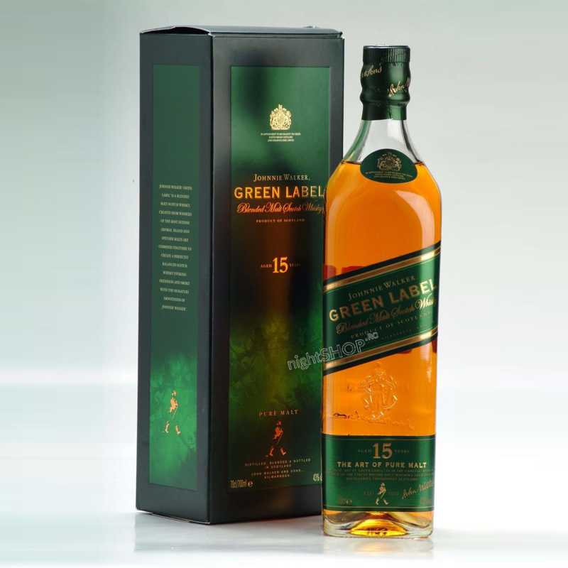 Johnnie Walker green Label Wine