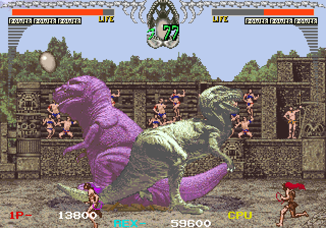 Play Arcade Dino Rex (World) Online in your browser 