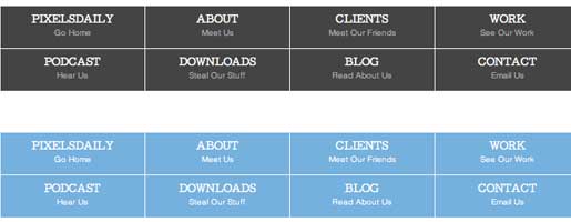 Responsive CSS Menu